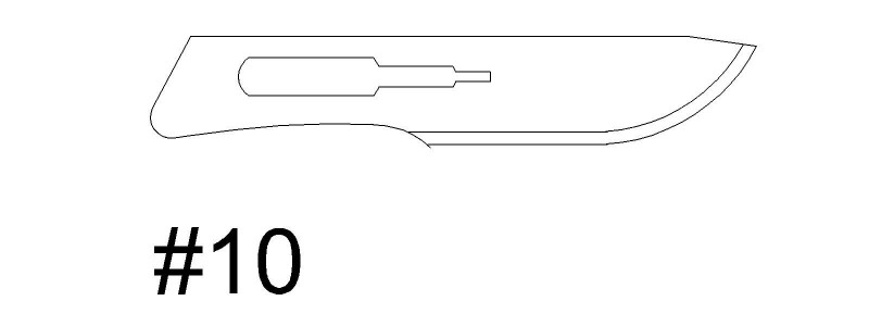 Disposable Scalpel - 10/box