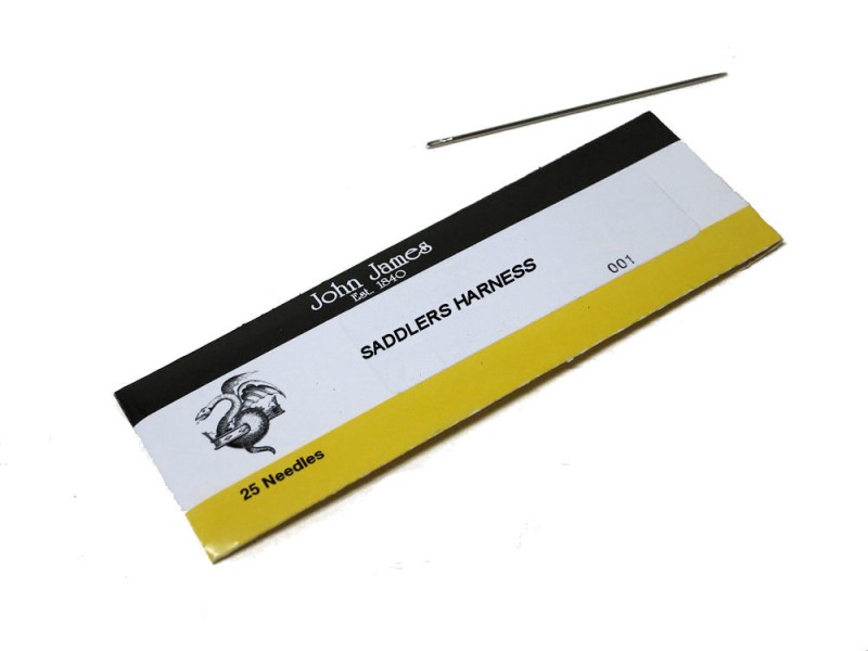 Saddlers Harness  Needle - Blunt Point -  25/pack