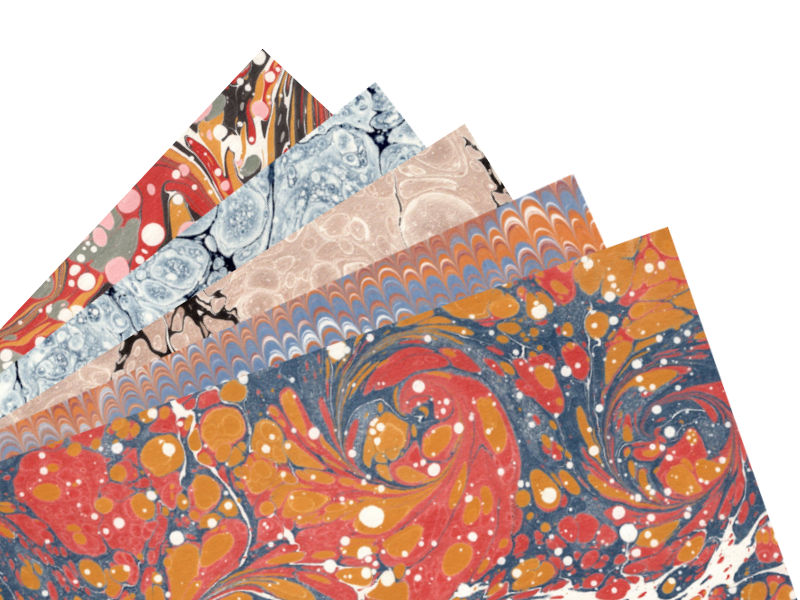 Marbled Paper - 135gsm - 635mm x 483mm