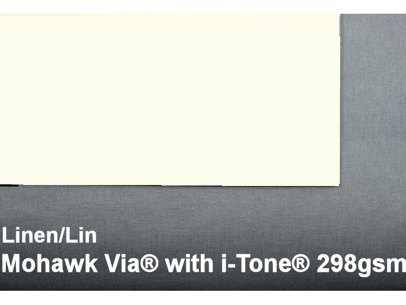 Mohawk Via® - Linen - 298gsm - 457mm x 305mm